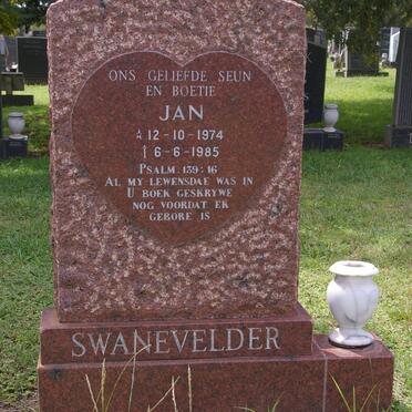 SWANEVELDER Jan 1974-1985
