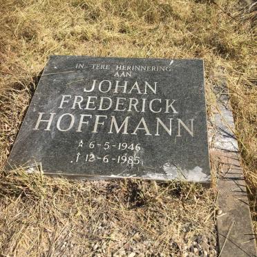 HOFFMANN Johan Frederick 1946-1985