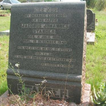 STANDER Jacobus Johannes 1896-1948