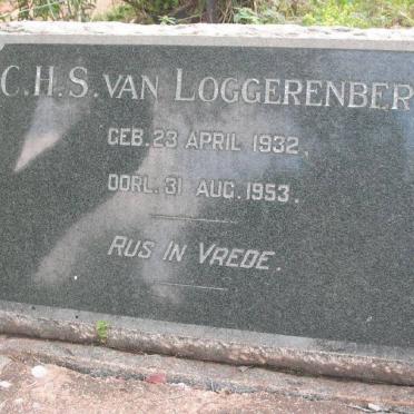 LOGGERENBERG C.H.S., van 1932-1953