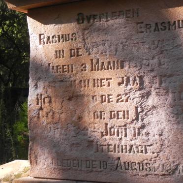 ERASMUS Rasmus Elardus -1891