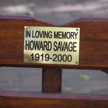 SAVAGE Howard 1919-2000