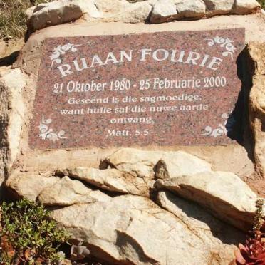 FOURIE Ruaan 1980-2000