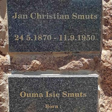 SMUTS Jan Christian 1870-1950 en Sybella Margaretha nee KRIGE 1870-1954
