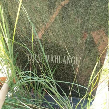MAHLANGU Zulu