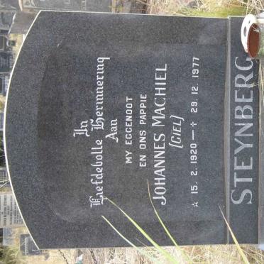 STEYNBERG Johannes Machiel 1920-1977