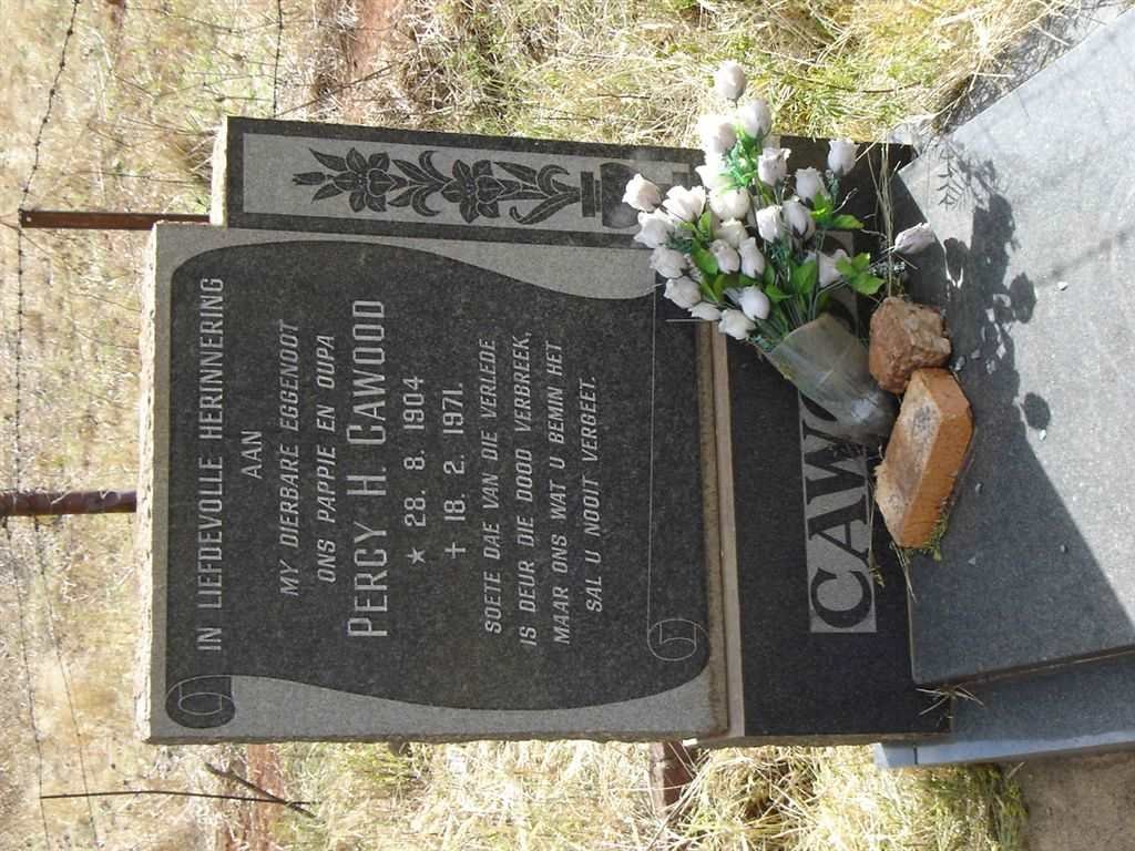 CAWOOD Percy H. 1904-1971