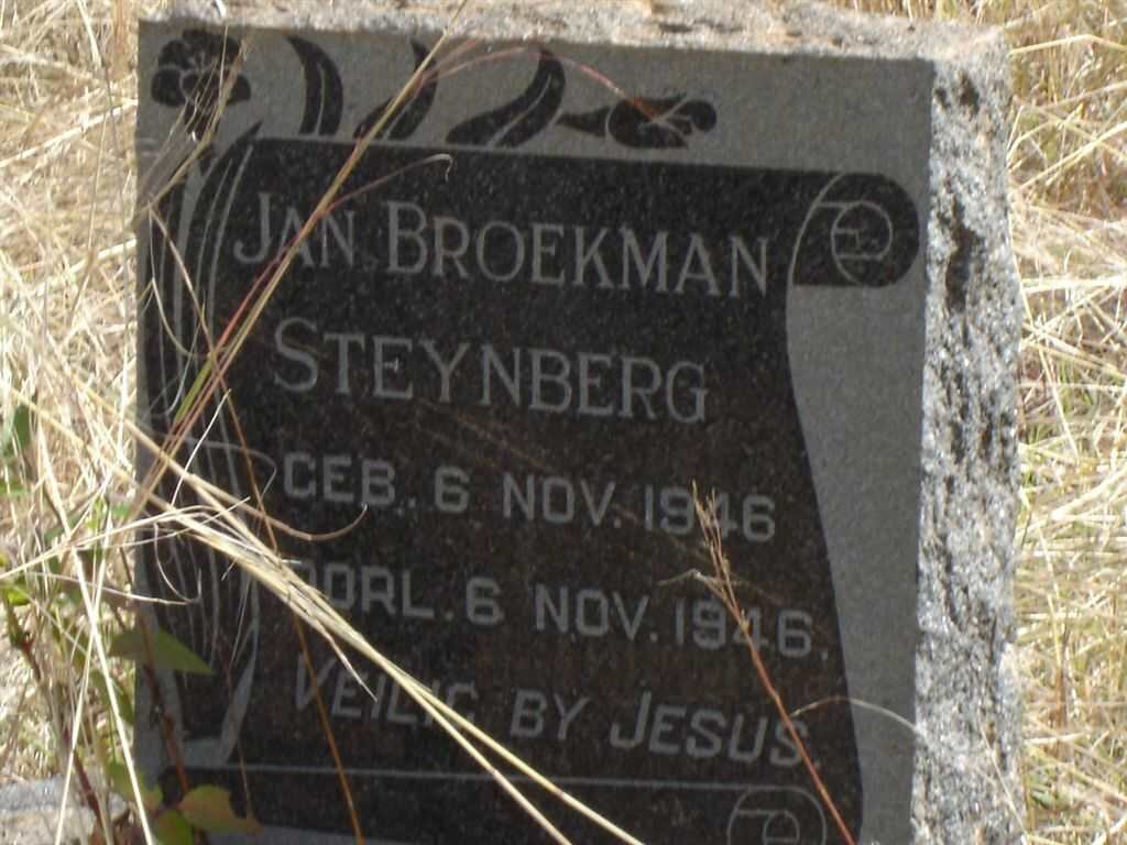 STEYNBERG Jan Broekman 1946-1946
