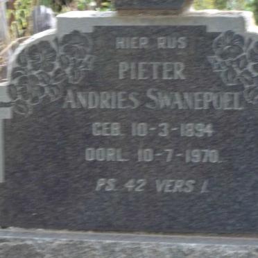 SWANEPOEL Pieter Andries 1894-1970