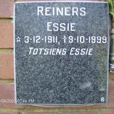 REINERS Essie 1911-1999
