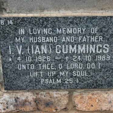 CUMMINGS I.V. 1926-1989