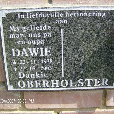 OBERHOLSTER Dawie 1938-2003