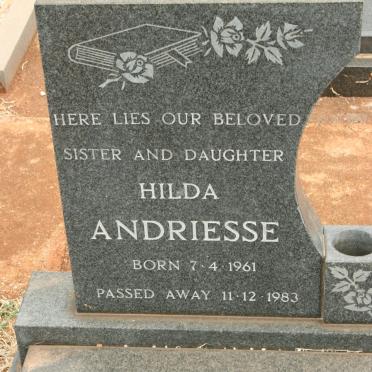 ANDRIESSE Hilda 1961-1983