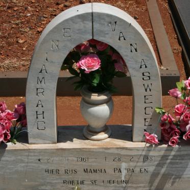 ASWEGEN Charmaine, van 1961-1981