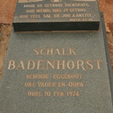 BADENHORST Schalk -1974