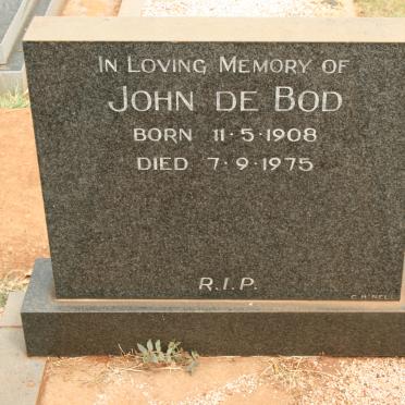 BOD John, de 1908-1975