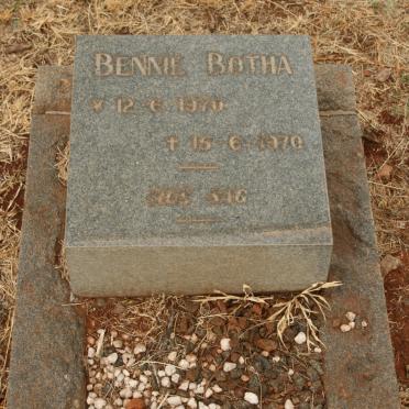 BOTHA Bennie 1970-1970