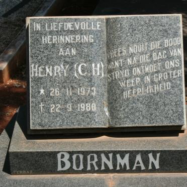 BORNMAN C.H. 1973-1980