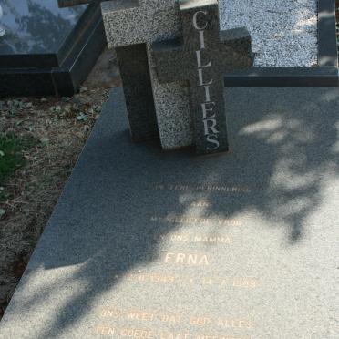 CILLIERS Erna 1949-1989