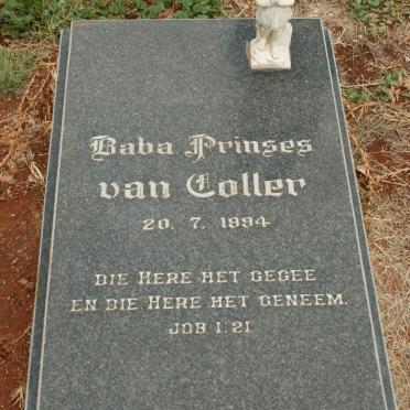 COLLER Baba Prinses, van -1894