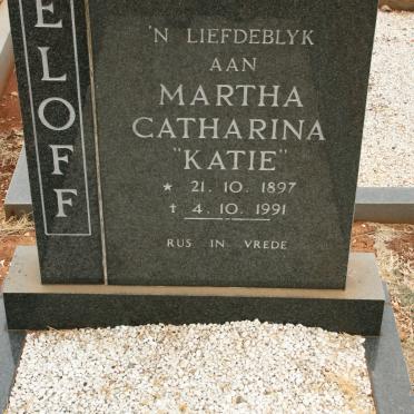 ELOFF Martha Catharina 1897-1991