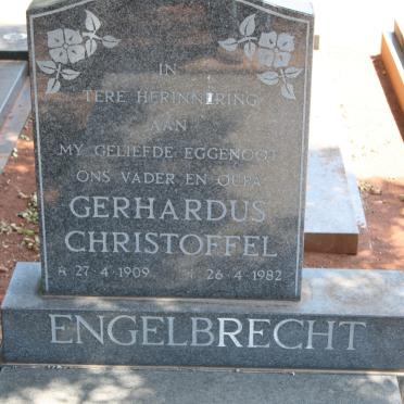 ENGELBRECHT Gerhardus Christoffel 1909-1982