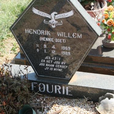 FOURIE Hendrik Willem 1969-1989