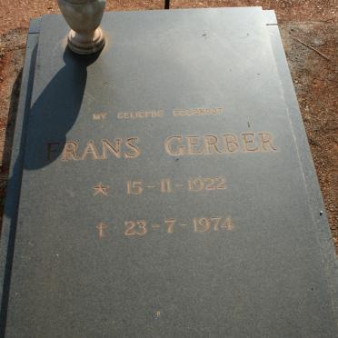 GERBER Frans 1922-1974