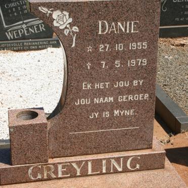GREYLING Danie 1955-1979