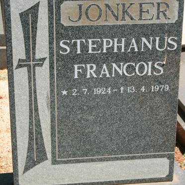 JONKER Stephanus Francois 1924-1979