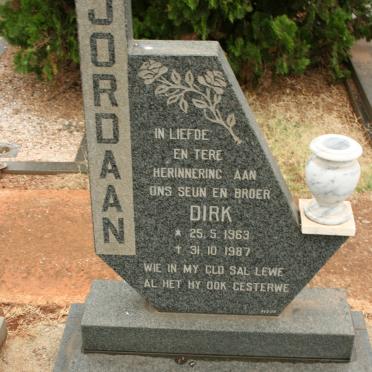 JORDAAN Dirk 1963-1987