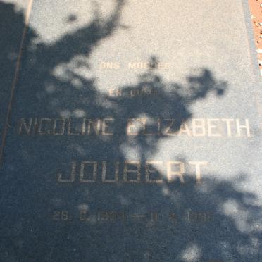 JOUBERT Gideon Krige 1903-1980 &amp; Nicoline Elizabeth 1904-1991  