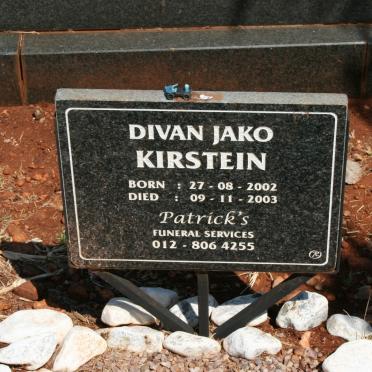 KIRSTEIN Divan Jako 2002-2003