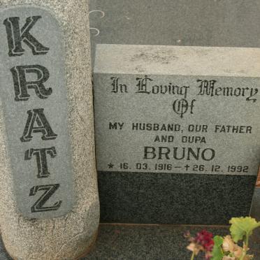 KRATZ Bruno 1916-1992