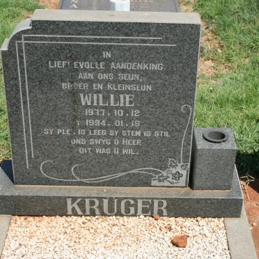 KRUGER Willie 1977-1994