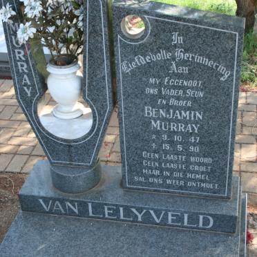 LELYVELD Benjamin Murray, van 1947-1990