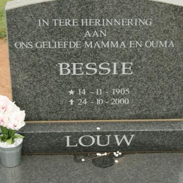 LOUW Bessie 1905-2000