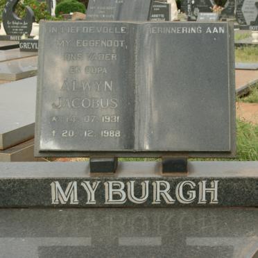 MYBURGH Alwyn Jacobus 1931-1988