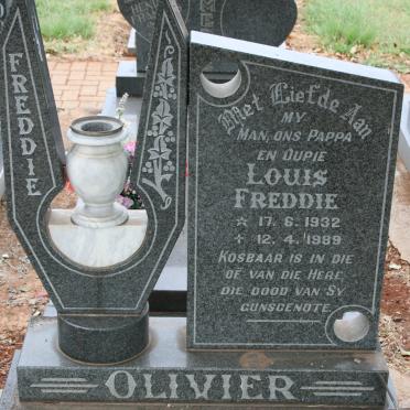 OLIVIER Louis Freddie 1932-1989