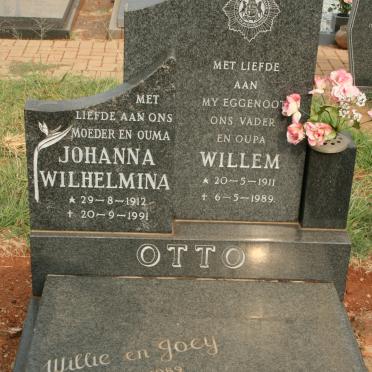 OTTO Willem 1911-1989 &amp; Johanna Wilhelmina 1912-1991