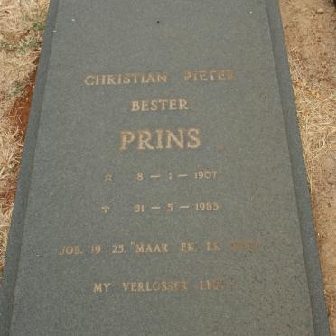 PRINS Christian Pieter Bester 1907-1983