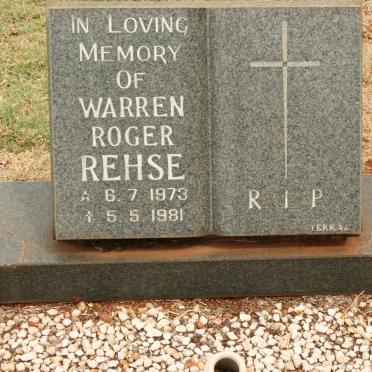 REHSE Warren Roger 1973-1981