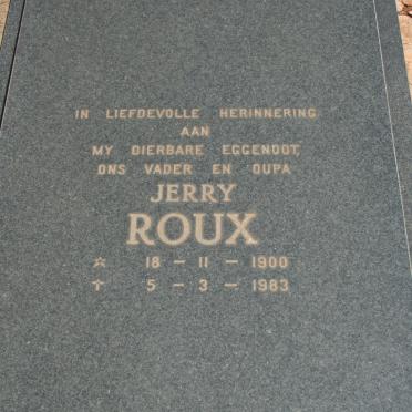 ROUX Jerry 1900-1983