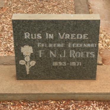 ROETS F.N.J. 1893-1971
