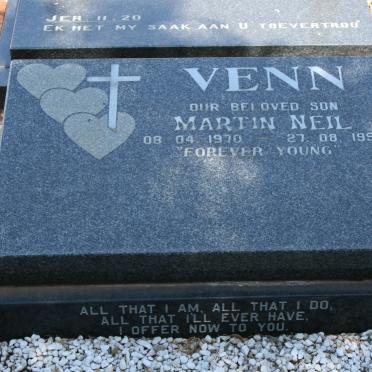 VENN Martin Neil 1970-1994