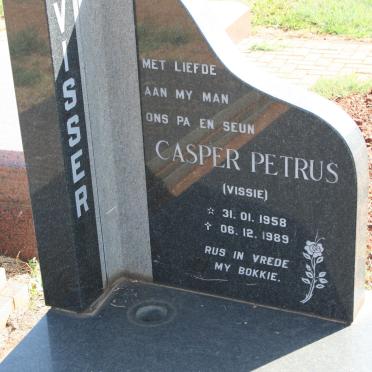 VISSER Casper Petrus 1958-1989