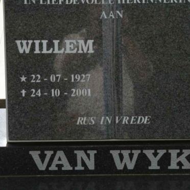 WYK Willem, van 1927-2001