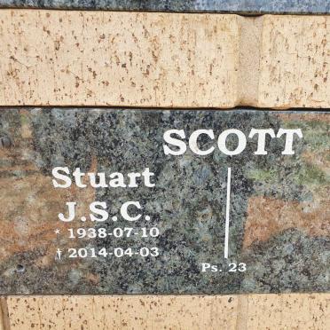 SCOTT Stuart J.S.C. 1938-2014