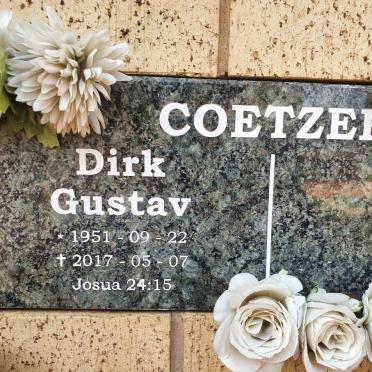 COETZEE Dirk Gustav 1951-2017
