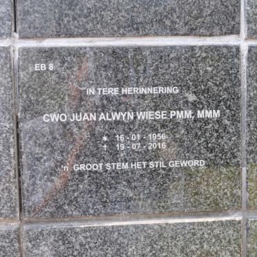 WIESE Juan Alwyn 1956-2016